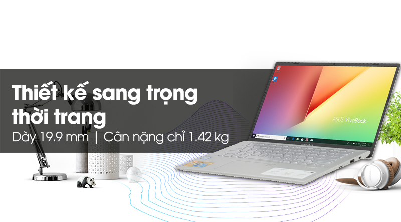 Laptop Asus VivoBook A412FA i5 8265U/8GB/512GB/Win10 (EK343T)