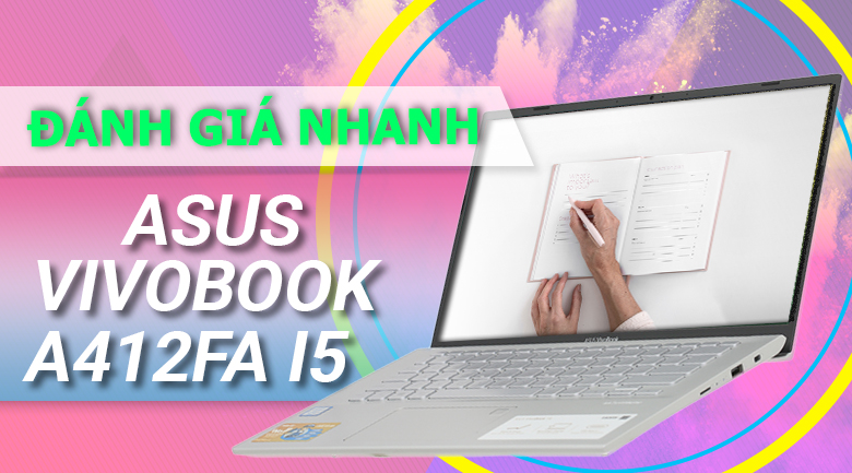 Laptop Asus VivoBook A412FA i5 8265U/8GB/512GB/Win10 (EK343T)