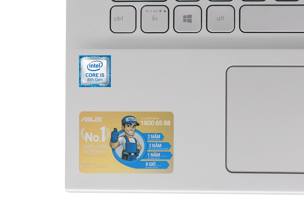 Laptop Asus VivoBook A412FA i5 8265U/8GB/512GB/Win10 (EK343T)