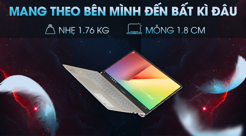 Laptop Asus VivoBook S530FN i5 8265U/4GB/1TB/2GB MX150/Win10 (BQ128T)