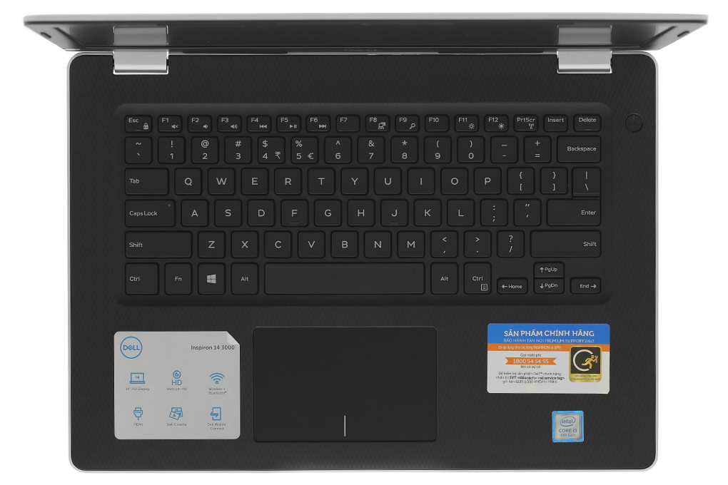 Laptop Dell Inspiron 3480 i3 8145U/4GB/1TB/Win10 (NT4X01) - 4