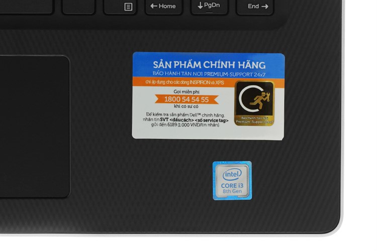 Laptop Dell Inspiron 3480 i3 8145U/4GB/1TB/Win10 (NT4X01) Màu Bạc