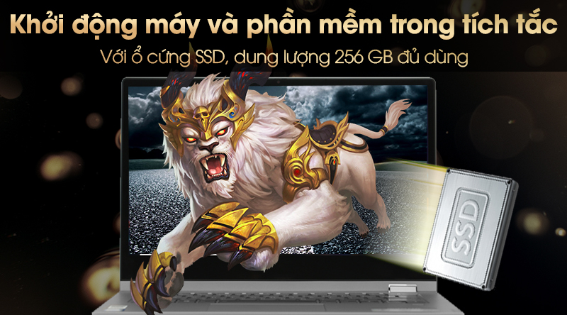 Laptop Lenovo Ideapad C340 14IWL i5 8265U/8GB/256GB/Touch/Win10 (81N4003TVN)