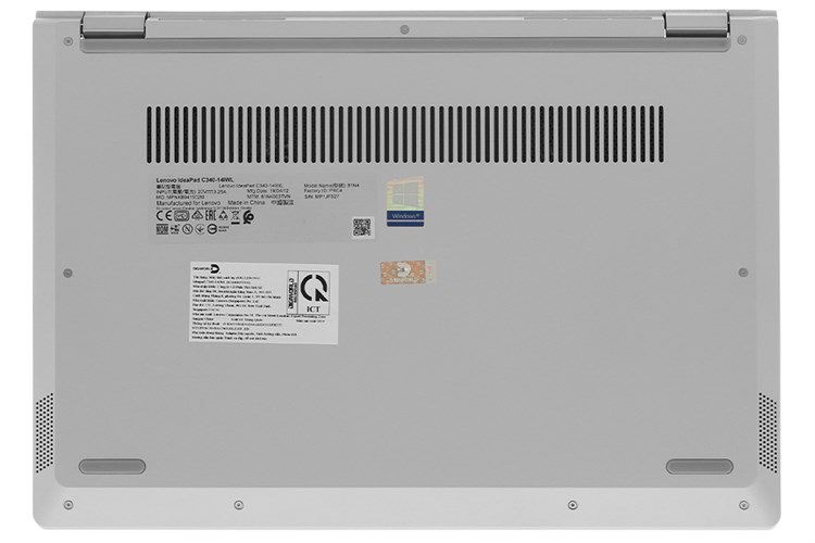 Laptop Lenovo Ideapad C340 14IWL i5 8265U/8GB/256GB/Touch/Win10 (81N4003TVN) Màu Bạc