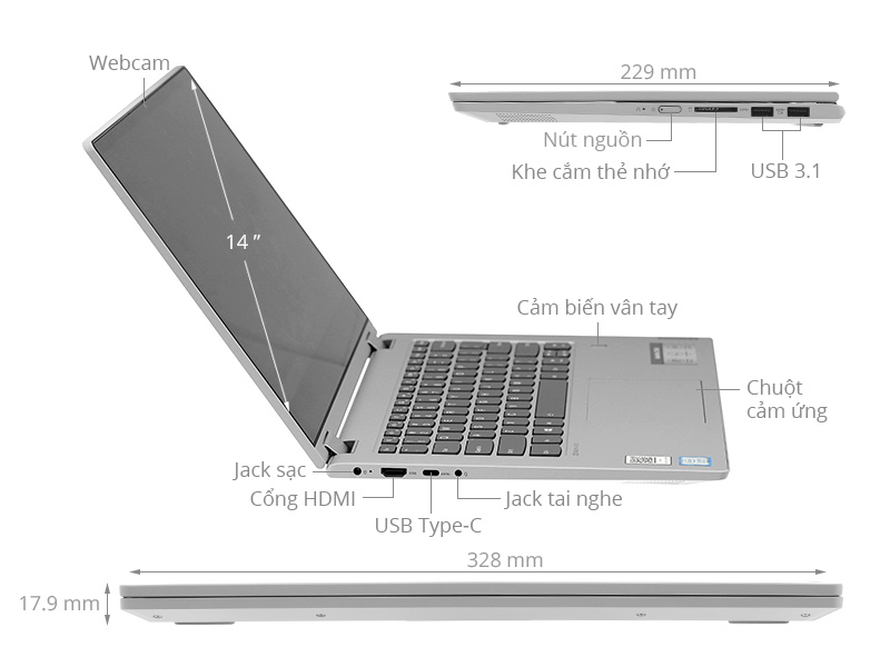 Lenovo Ideapad C340 14IWL i3 8145U/8GB/256GB/Touch/Win10 (81N4003SVN)
