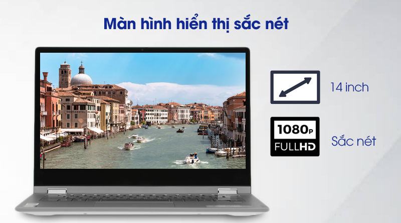 Laptop Lenovo Ideapad C340 14IWL i3 8145U/8GB/256GB/Touch/Win10 (81N4003SVN)