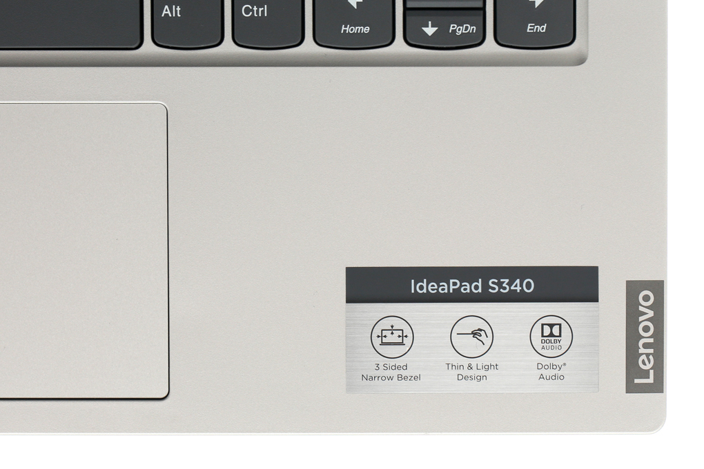 Laptop Lenovo Ideapad S340 14IWL i5 8265U/8GB/1TB/2GB MX230/Win10 (81N7006HVN) Màu Xám