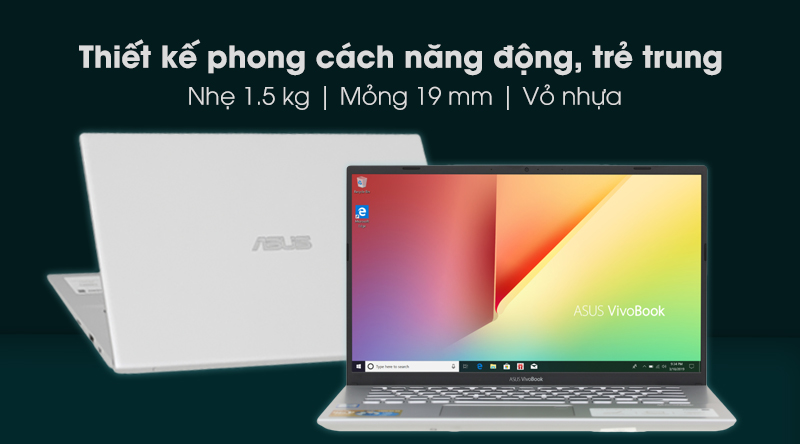 Laptop Asus VivoBook A412FA i3 8145U/4GB/512GB/Win10 (EK342T)