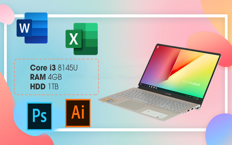 ASUS VivoBook S15 S530FA-BQ185T đáp ứng tốt mọi nhu cầu văn phòng ASUS VivoBook S15 S530FA-BQ185T đáp ứng tốt mọi nhu cầu văn phòng