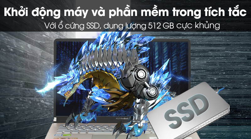 Laptop Asus VivoBook S530FN i7 8565U/8GB/512GB/2GB MX150/Win10 (BQ593T)