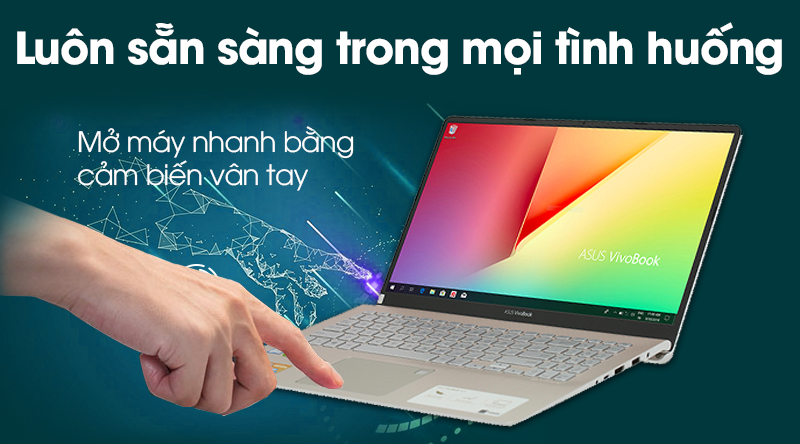 Laptop Asus VivoBook S530FN i7 8565U/8GB/512GB/2GB MX150/Win10 (BQ593T)