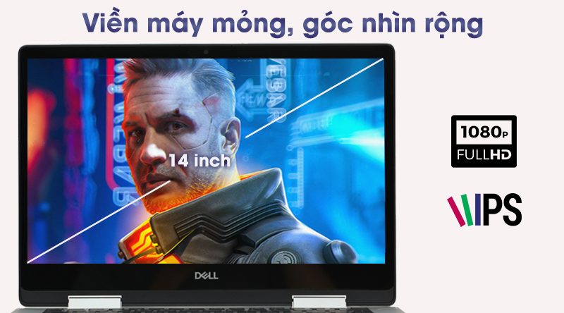 Laptop Dell Inspiron 5482 i5 8265U/8GB/256GB/2GB MX130/Touch/Win10 (C4TI5017W)