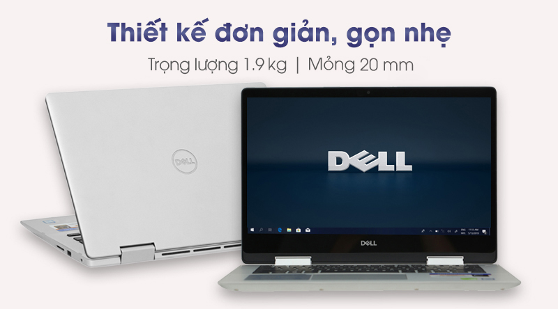 Laptop Dell Inspiron 5482 i5 8265U/8GB/256GB/2GB MX130/Touch/Win10 (C4TI5017W)