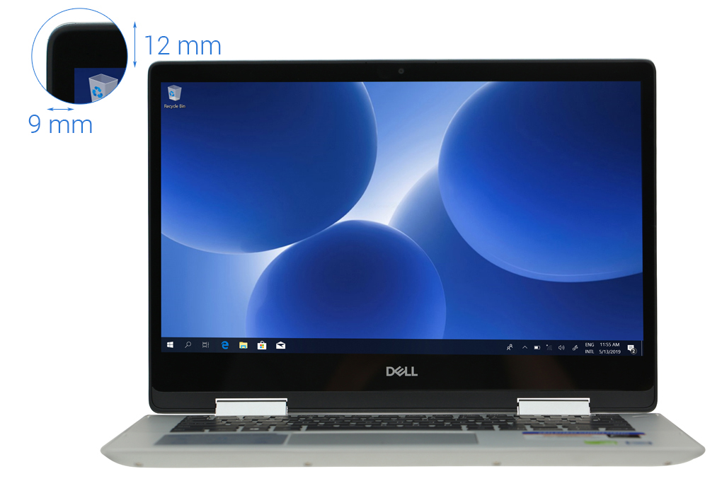 Laptop Dell Inspiron 5482 i7 8565U/8GB/256GB/Touch/Pen/Win10 (C4TI7007W) Màu Bạc