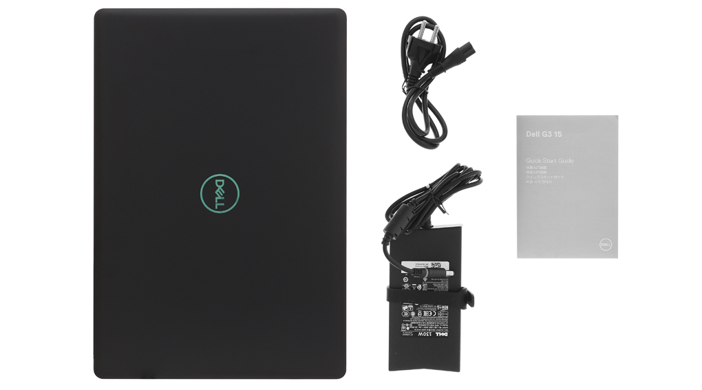 Bộ sản phẩm gồm: Sách hướng dẫn, Thùng máy, Sạc Laptop Dell