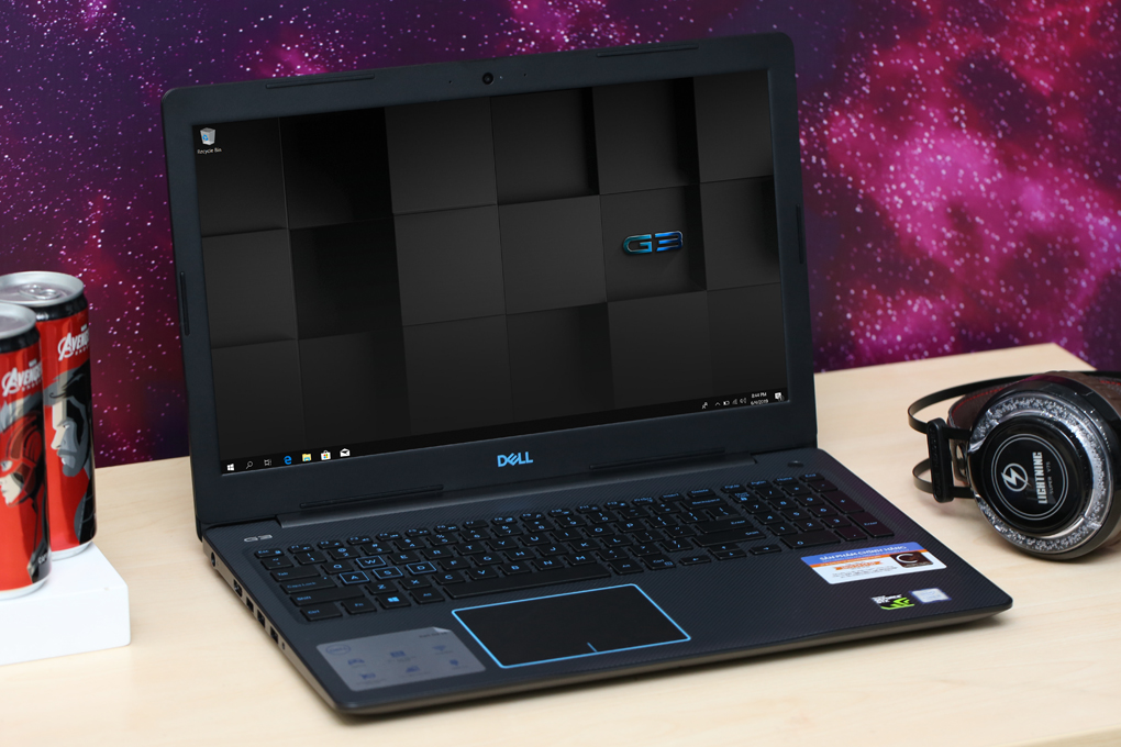 Laptop Dell Inspiron 3579 i5 8300H/8GB/1TB+128GB/4GB GTX1050Ti/Win10 (G5I5423W) Màu Đen