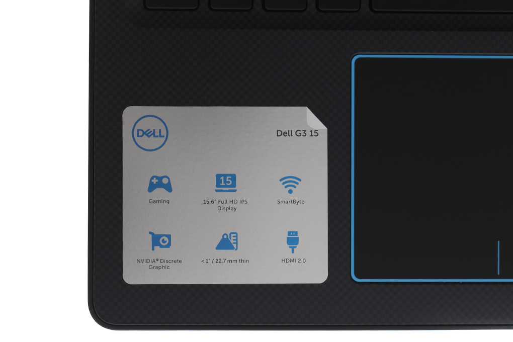 Laptop Dell Inspiron 3579 i5 8300H/8GB/1TB+128GB/4GB GTX1050Ti/Win10 (G5I5423W) Màu Đen