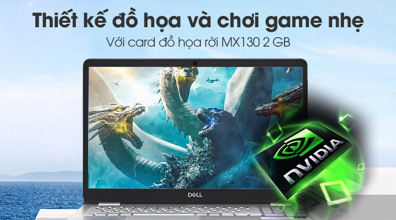 Laptop Dell Inspiron 5584 i5 8265U/4GB/1TB/2GB MX130/Win10 (N5I5384W)