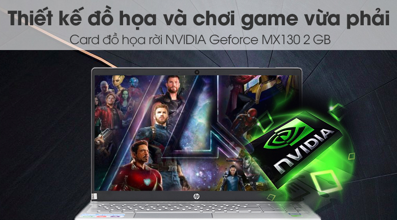 Laptop HP Pavilion 15 cs2057TX i5 8265U/4GB/1TB/2GB MX130/Win10 (6YZ20PA)