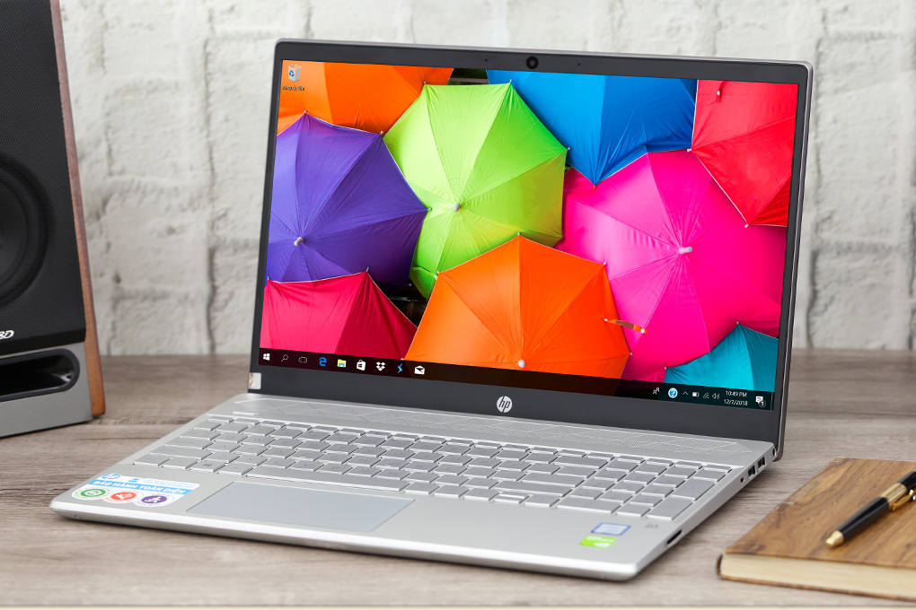 Laptop HP Pavilion 15 cs2057TX i5 8265U/4GB/1TB/2GB MX130/Win10 (6YZ20PA) Màu Xám