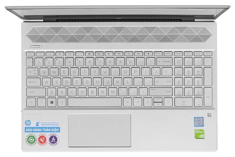 Laptop HP Pavilion 15 cs2057TX i5 8265U/4GB/1TB/2GB MX130/Win10 (6YZ20PA) Màu Xám