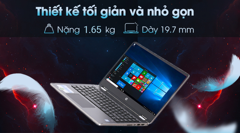 Laptop HP Pavilion x360 dh0103TU i3 8145U/4GB/1TB/Touch/Win10 (6ZF24PA)
