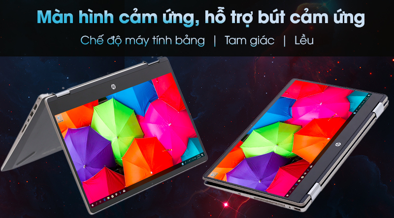 Laptop HP Pavilion x360 dh0103TU i3 8145U/4GB/1TB/Touch/Win10 (6ZF24PA)