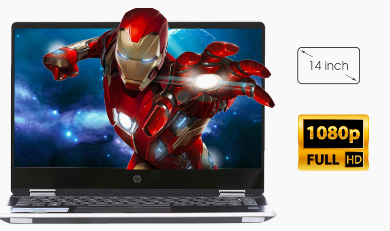 Laptop HP Pavilion x360 dh0103TU  mang lại những chuyển động mượt mà, sống động