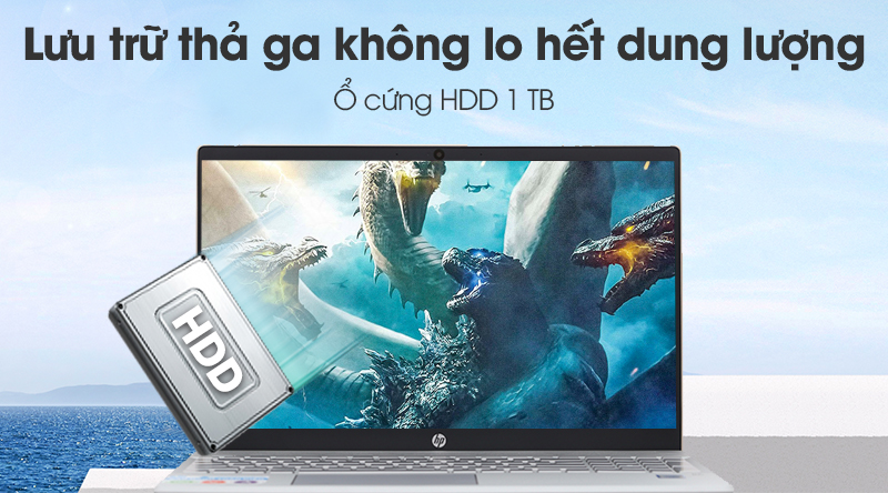 Laptop HP Pavilion 15 cs2034TU i5 8265U/4GB/1TB/Win10 (6YZ06PA)