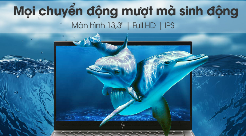 Laptop HP Envy 13 aq0027TU i7 8565U/8GB/256GB/Win10 (6ZF43PA)