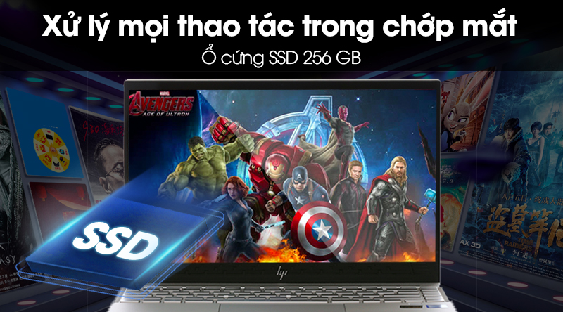 Laptop HP Envy 13 aq0027TU i7 8565U/8GB/256GB/Win10 (6ZF43PA)