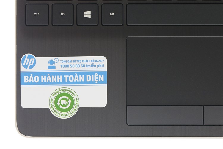 Laptop HP 15s du0040TX i7 8565U/8GB/1TB/ MX130/Win10 (6ZF62PA) Màu Vàng