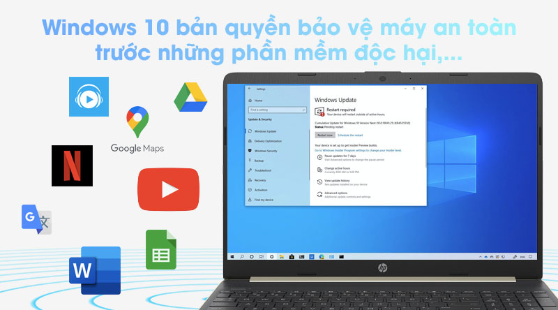 Laptop HP 15s du0063TU i5 8265U/4GB/1TB/Win10 (6ZF63PA)