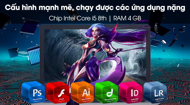 Laptop Dell Vostro 5370 i5 8250U/4GB/256GB/Office365/Win10 (7M6D51)