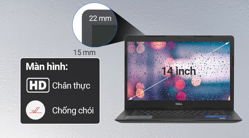 Laptop Dell Vostro 3480 i3 8145U/4GB/1TB/Win10 (70187706)