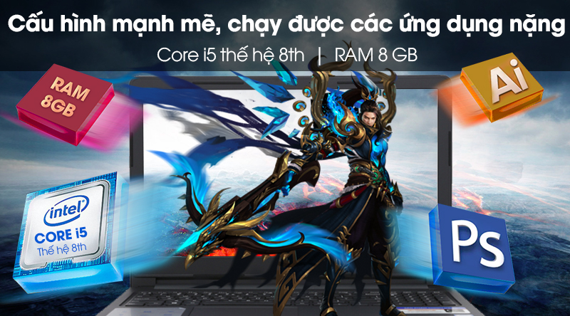 Laptop Dell Vostro 3480 i5 8265U/8GB/1TB/Win10 (70187708)