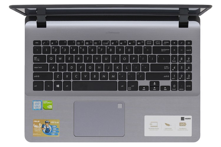 Laptop Asus VivoBook X507UF i7 8550U/4GB/1TB/2GB MX130/Win10 (EJ079T) Màu Xám