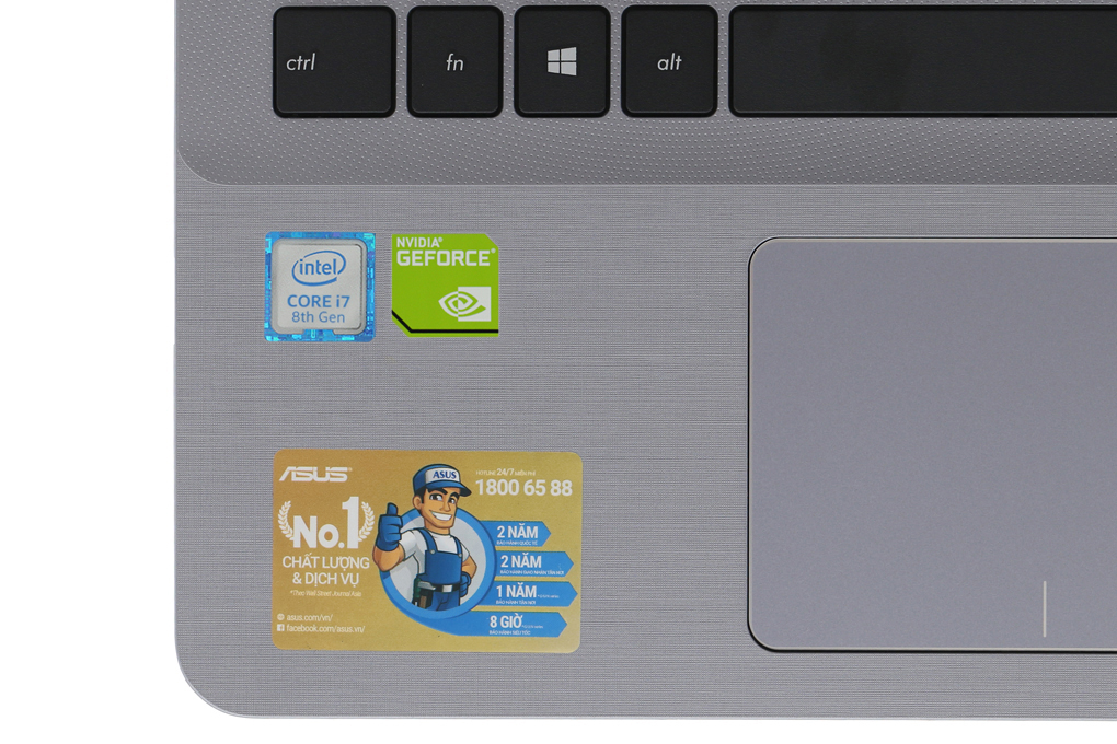 Laptop Asus VivoBook X507UF i7 8550U/4GB/1TB/2GB MX130/Win10 (EJ079T) Màu Xám
