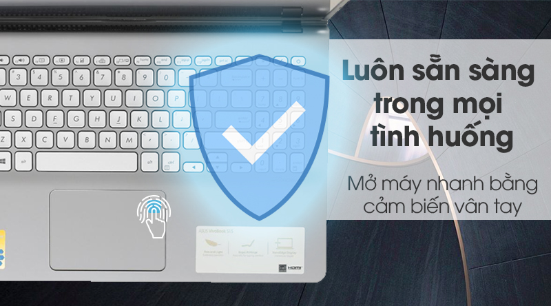 Laptop Asus VivoBook S530UA i5 8250U/4GB/1TB/Win10 (BQ278T)