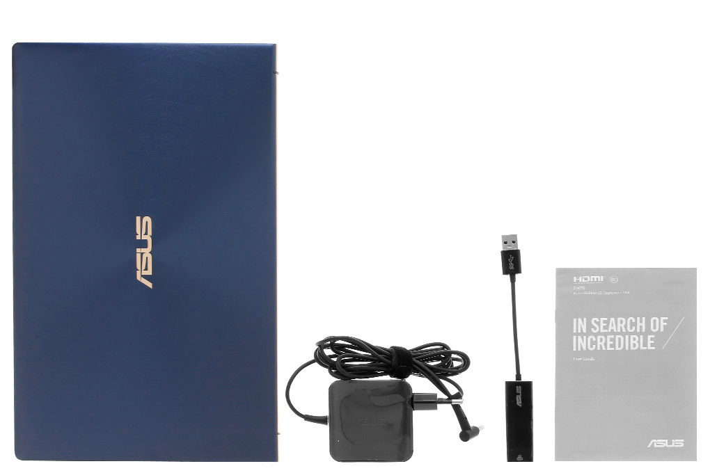 Bộ sản phẩm gồm: Sách hướng dẫn, Bao da, Thùng máy, Adapter sạc