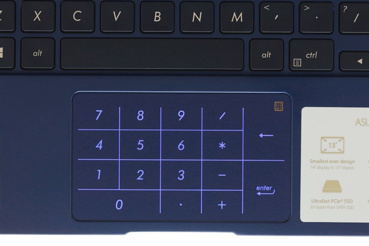 Laptop Asus ZenBook 14 UX433FN i5 8265U/8GB/512GB/2GB MX150/Win10 (A6125T) Màu Xanh Dương