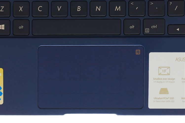 Laptop Asus ZenBook 14 UX433FN i5 8265U/8GB/512GB/2GB MX150/Win10 (A6125T) Màu Xanh Dương