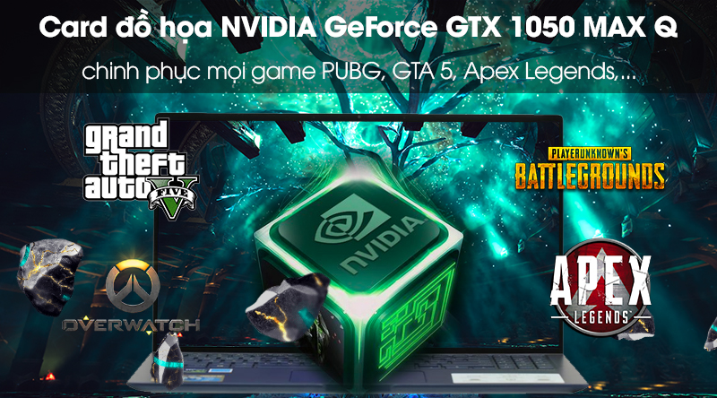 Laptop Asus ZenBook 15 UX533FD i7 8565U/8GB/512GB/GTX1050 Max-Q/Win10 (A9027T)