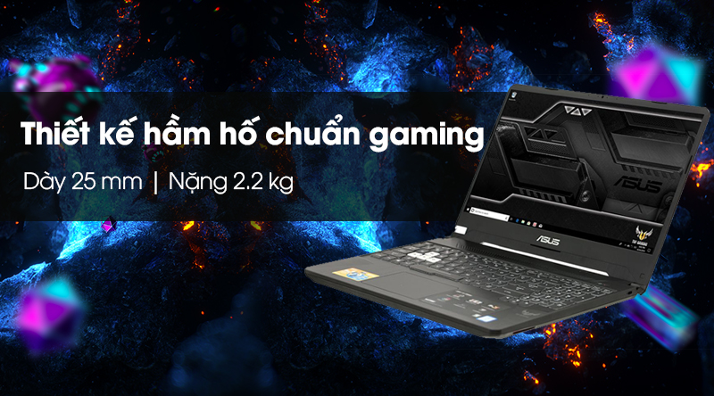 Laptop Asus Gaming FX505GE i5 8300H/8GB/1TB/4GB GTX1050Ti/Win10 (BQ052T)