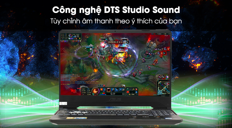 Laptop Asus Gaming FX505GE i5 8300H/8GB/1TB/4GB GTX1050Ti/Win10 (BQ052T)