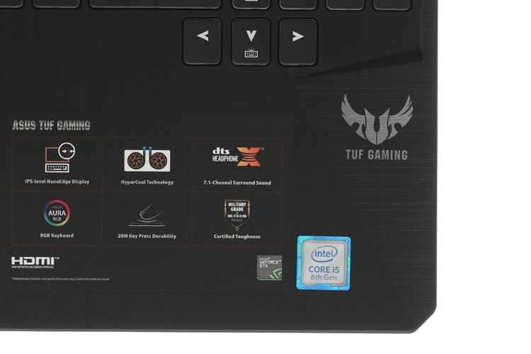 Laptop Asus Gaming FX505GE i5 8300H/8GB/1TB/4GB GTX1050Ti/Win10 (BQ052T) Màu Xám