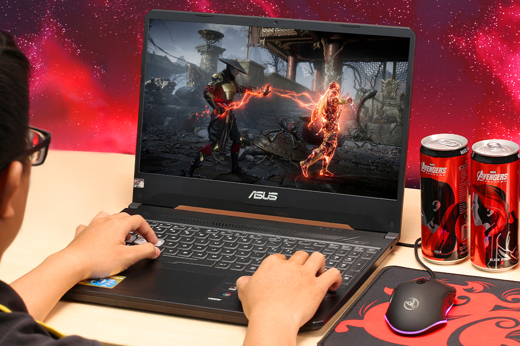 Laptop Asus Gaming FX505GE i5 8300H/8GB/1TB/4GB GTX1050Ti/Win10 (BQ052T) Màu Xám