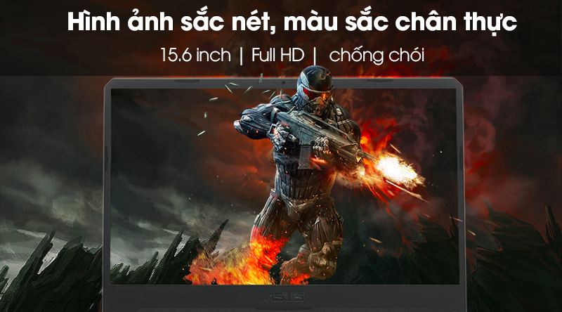 Laptop Asus Gaming FX505GD i5 8300H/8GB/1TB/4GB GTX1050/Win10 (BQ088T)