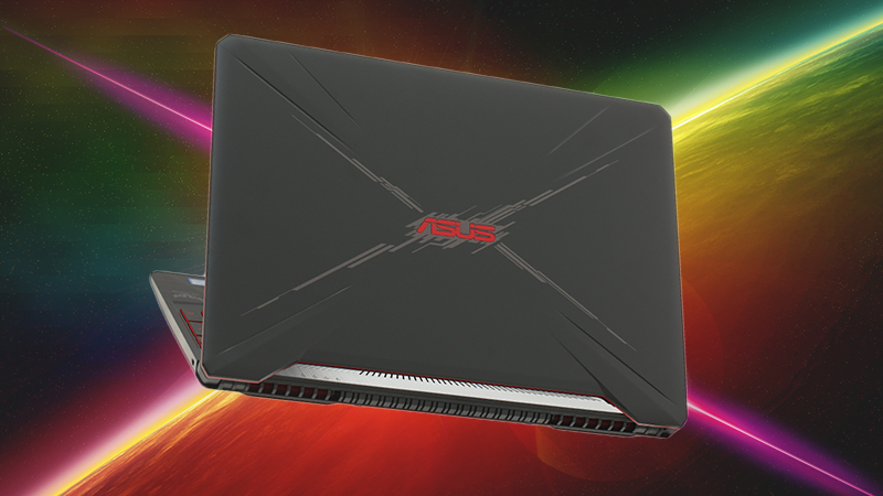 Laptop gaming Asus FX505GD-BQ088T sở hữu vẻ ngoài của một laptop gaming điển hình, mạnh mẽ và chắc chắn Laptop gaming Asus FX505GD-BQ088T sở hữu vẻ ngoài của một laptop gaming điển hình, mạnh mẽ và chắc chắn
