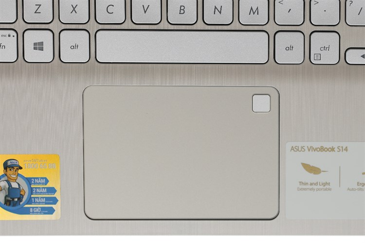 Laptop Asus Vivobook S430UA i3 8130U/4GB/256GB/Win10 (EB127T) Màu Vàng